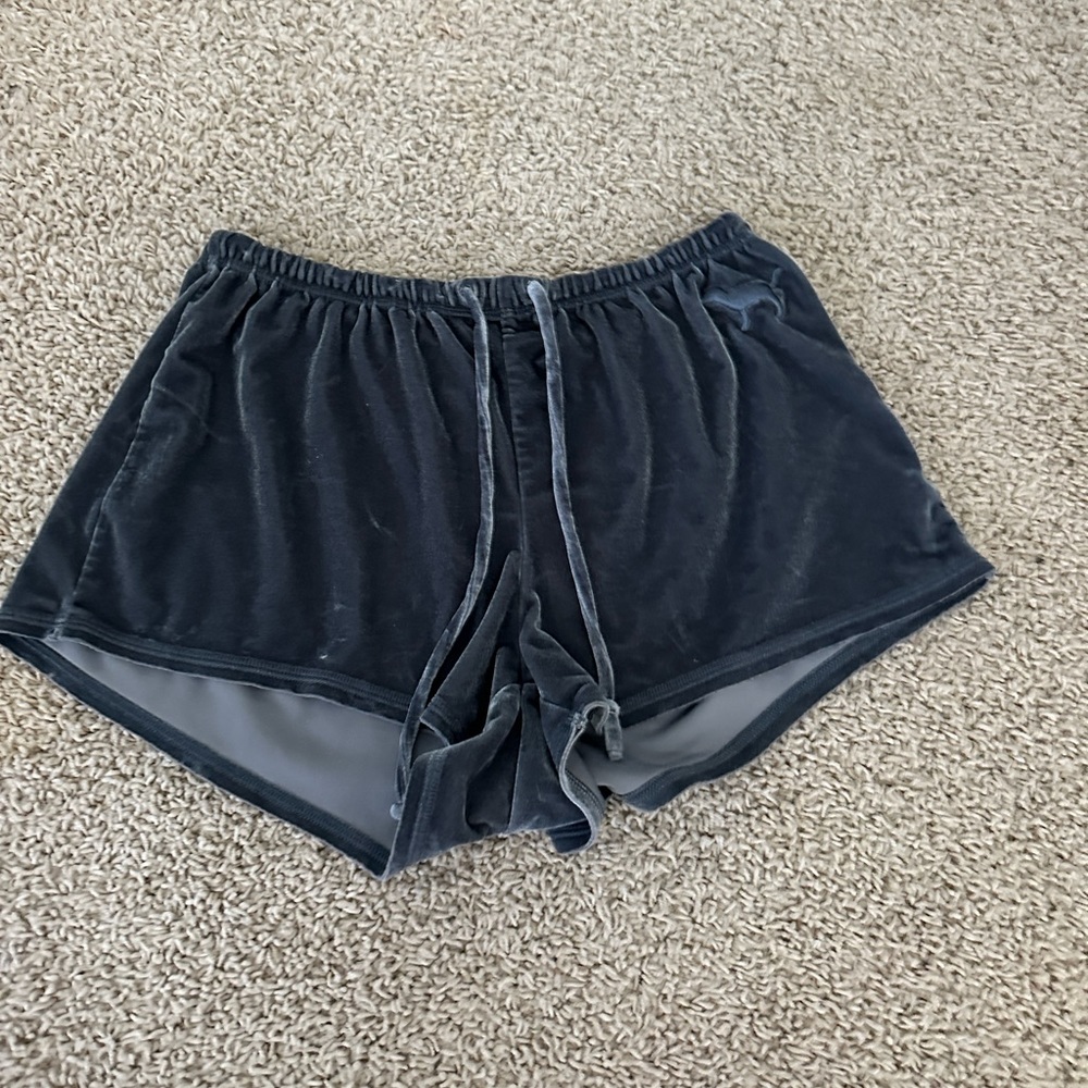 Pink Velvet Comfy Shorts